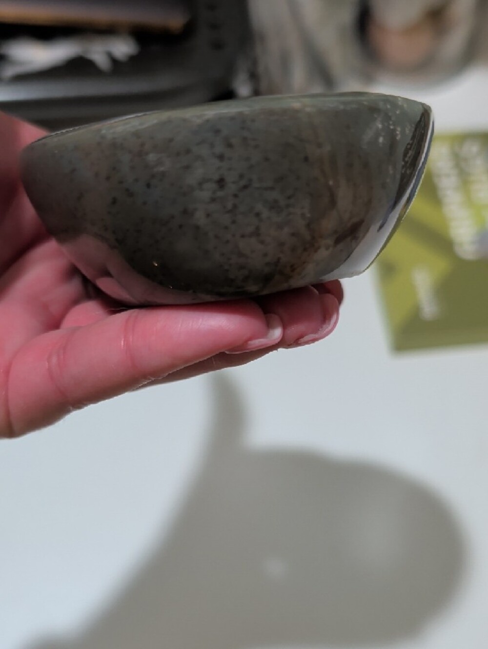 Polished Jasper Trinket Dish in Green - Picture 8 of 8